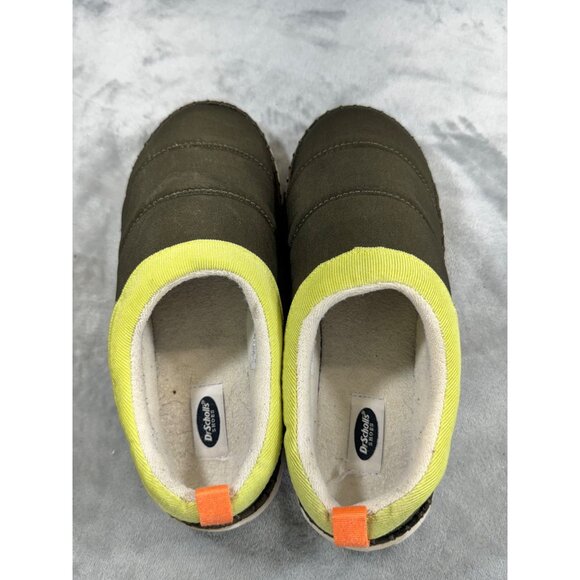 Dr. Scholls womens Shoe 7M Green cozy vibes flat slip on cushioned slippers - Picture 11 of 15
